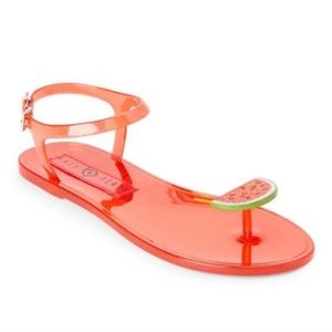Katy Perry jelly sandal in watermelon 🍉